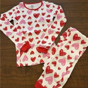 The Children’s Place PJ Place Valentines Day Pajamas Size 12 NEW